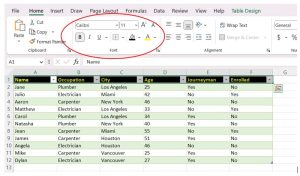 Creating Basic Tables in Excel: A Beginner's Guide